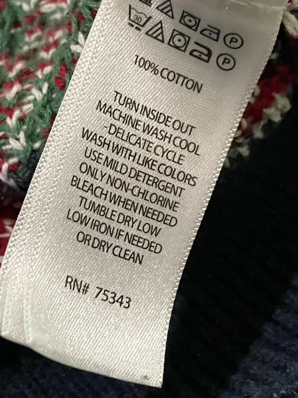 Aspen pullover man size large turtleneck cotton knit sweater